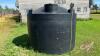 1680 US gallon black poly water tank - 2