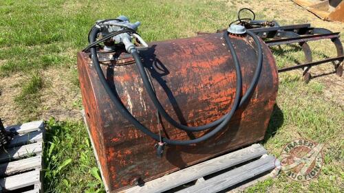 135-gal John-Wood slip tank and pump