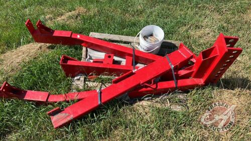 NH3 Rear hitch for Bourgault tillage