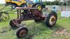 Massey Harris 20 tractor - not running, s/n3807