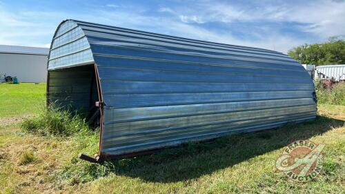 24ft x 13ft calf shelter