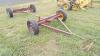 4-wheel farm wagon, Red - 2