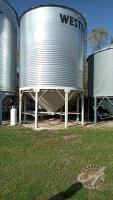 BIN#8 2700 Bushel Bin on hopper cone