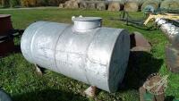300-gal metal water tank