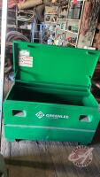 Greenlee Metal job box approx 4ft x 2ft x 2ft