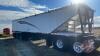 2003 42ft Doepker triple axle hopper bottom grain trailer, VIN# 2DEGBSZ3631014252, FRESH SAFETY, Owner: Butcher Farms Ltd, Seller: Fraser Auction_________________ - 12