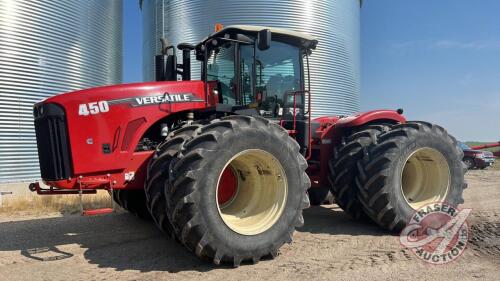 2014 Versatile 450 4WD tractor, 1838 hrs showing, s/n 705178