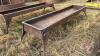 10ft Cypress Industries metal feed trough (B) - 2