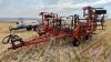 24ft Bourgault FH424-28 air seeder with 2115 DBL compartment air cart, Cart s/n 2358, seeder s/n 378-6 - 2