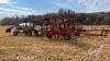 24ft Bourgault FH424-28 air seeder with 2115 DBL compartment air cart, Cart s/n 2358, seeder s/n 378-6 - 8