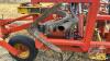 24ft Bourgault FH424-28 air seeder with 2115 DBL compartment air cart, Cart s/n 2358, seeder s/n 378-6 - 23