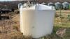 1400 Imp gal poly water tank (white) - 2