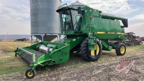 JD 9500 sp Combine, 4779 eng hrs showing, 3676 sep hrs showing, s/nH09500X635379