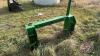 Agromec 2 prong bale fork with JD 740 quick attach loader mounts - 3