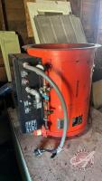 Caldwel propane fired supplemental heater