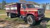 1981 Chevrolet 70 s/a grain truck with 15ft B+H, 131,908 showing, VIN# 1GBJ7D1BXBV111592, Owner: Warren R Brooks, Seller: Fraser Auction__________________, SAFETIED - 3