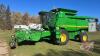 JD 9660STS sp combine, 2508 rotor hrs showing, 3421 engine hrs showing, s/nH09660S706191