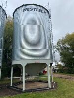 *Bin2: Westeel Bins 3200 bushel on Peloquin hopper cones (Bins must be removed from sale site July 31st, 2021)