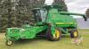 JD 9610 Maximizer sp combine, 4209 eng hrs showing, 2936 threshing hrs showing, header s/nH00914W672144, combine s/nH09610X678093 - 2