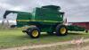 JD 9610 Maximizer sp combine, 4209 eng hrs showing, 2936 threshing hrs showing, header s/nH00914W672144, combine s/nH09610X678093 - 7