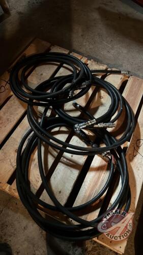 Pallet of hyd hose with ends