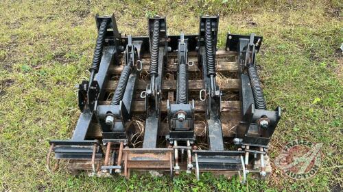 (6) Bourgault harrow arms