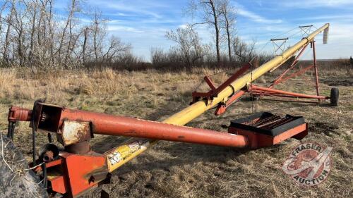 Westfield 8x61 PTO swing hopper auger