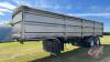 2001 33ft Courtney Berg end dump grain trailer, VIN#2C9T2CSA213161116, Owner: Johnny L Baerg, Owner: Shirley A Baerg, Seller: Fraser Auction________________ - 3