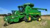 1998 JD 9610 Maximizer combine,3624 sep hrs showing, 5142 eng hrs showing, s/nH09610X677715