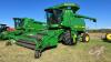 1998 JD 9610 Maximizer combine,3624 sep hrs showing, 5142 eng hrs showing, s/nH09610X677715 - 2