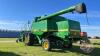 1997 JD 9600 combine, 3719 sep hrs showing, 4963 eng hrs showing, s/nH09600X672327 - 13