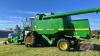 1997 JD 9600 combine, 3719 sep hrs showing, 4963 eng hrs showing, s/nH09600X672327 - 14