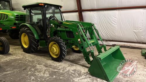 2018 JD 5075E MFWA Tractor 130hrs showing, s/nJJ403493