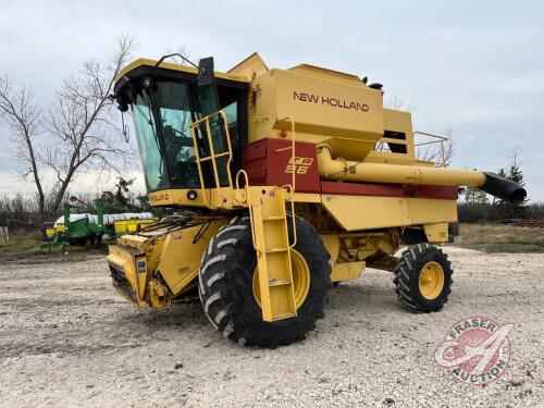 NH TR96 Combine, 0417 rotor hrs, 2313 eng hrs, s/n528519 (Sells bare front with NO HEAD)