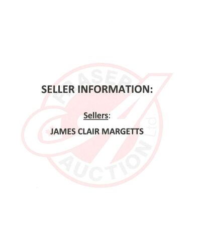 SELLER: JAMES CLAIR MARGETTS