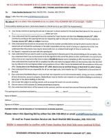 Opening Bid Form