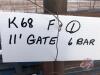 11ft 6 bar gate, (F) K68 - 2