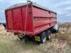 1987 GMC Tag axle grain truck with 19.5ft box, 148148 showing, VIN# 1GDP7D1G3HV535881, Owner: 101153463 Saskatchewan Ltd, Seller: Fraser Auction_________________ - 7