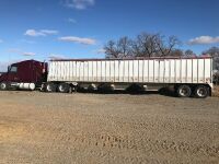 *1991 Corn Husker 53' tandem axle Aluminum Convertible trailer, VIN# 1T92C4623M0007461 Owner: Randy J Pawich Seller: Fraser Auction__________ ***TOD, SAFETIED***