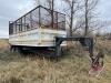 24ft Trail King Plains Industries t/a gooseneck silage trailer