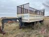 24ft Trail King Plains Industries t/a gooseneck silage trailer - 2