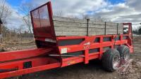 Kuhn Knight Pro Push 2044 Vertical beater t/a manure spreader, s/nE0178