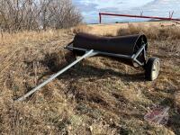 8ft Farm King metal swath roller