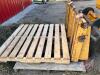 JCB Skid steer quick attach pallet forks - 2