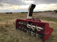 *9’ Buhler FarmKing 1080 3pt Dbl auger snow blower