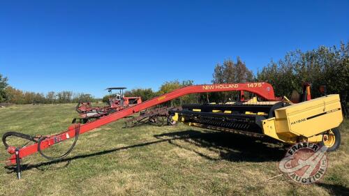 16ft NH 1475 haybine, s/n672594