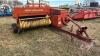 NH 315 sq baler, s/n555042