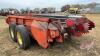 NH 791 t/a manure spreader, s/n438469 - 4