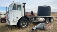 1984 Kenworth L700 t/a cab and chassis truck with wooden deck, NO REGISTRATION (TOD) - FARM USE ONLY