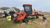 MF 200 sp swather, 3189 hrs showing, s/nC28050